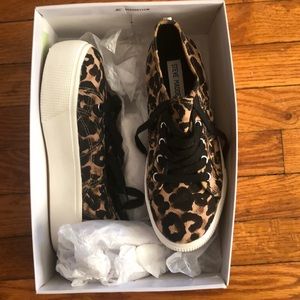 Steve Madden Emma Leopard platform sneakers